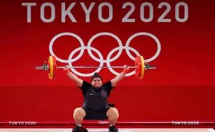 Posisi Kelima Angkat Besi +87 Kg Olimpiade Tokyo 2020, Nurul Akmal Gagal Bawa Pulang Medali