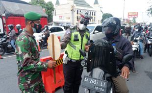 Klaten PPKM Level 4, Tim Gabungan Gelar Penyekatan di Perbatasan Jateng-DIY