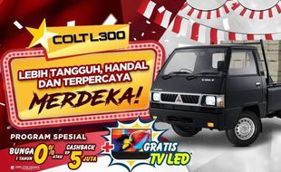 Mau Beli L300? MMKSI Tawarkan Cashback Rp5 Juta Khusus di Jabar dan Jateng