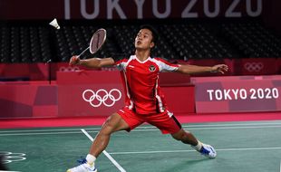 Selamat! Anthony Ginting Raih Medali Perunggu Olimpiade Tokyo 2020