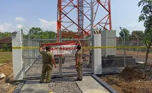 2 Bulan, 6 Menara Telekomunikasi di Boyolali Disegel Satpol PP