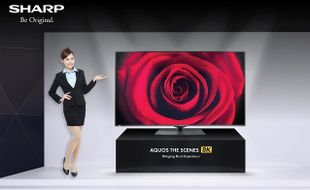 Tandai 20 Tahun, Sharp Rilis AQUOS The SCENES 8K Dengan Kualitas Gambar Terbaik