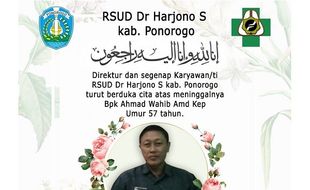 Innalillahi, Satu Lagi Nakes di Ponorogo Meninggal karena Covid-19