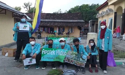 Taman Apotik Hidup, Cara KKN UNS Tim 349 Ajak Warga Banaran Sragen Hidup Sehat