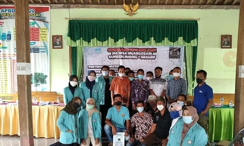 KKN UNS Tim 361 Edukasi Warga Ngargosari Sragen Hidup Sehat di Masa Pandemi