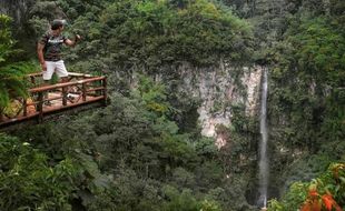 Air Terjun Kali Pancur di Gunung Telomoyo, Tertinggi di Jateng?