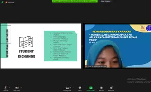 Mahasiswa RMIK Universitas Duta Bangsa Gelar Sharing dan Diskusi Virtual Bersama Pelajar