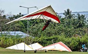 Pertandingan Gantole PON XX Papua, Sumbar Unggul Ketepatan Mendarat