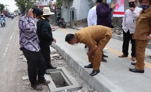 Pengerjaan Proyek Koridor Jl Juanda Solo Senilai Rp4,3 Miliar Molor, Kontraktor Didenda