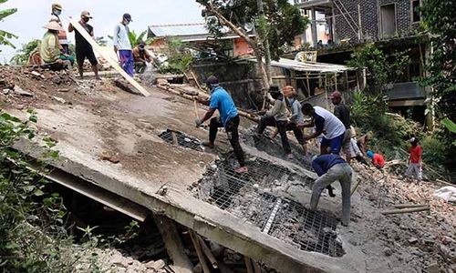 Bencana Tanah Longsor di Temanggung, Satu Rumah Ambruk