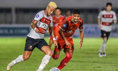 Hasil Liga 1 2021-2022: Bermain Imbang 1-1, Madura United vs PSM Makassar Berbagi Poin Satu