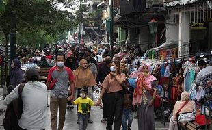 Libur Akhir Pekan Kawasan Malioboro Yogyakarta Ramai