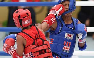 Petarung Jatim Menang Babak Penyisihan Muay Thai PON XX Papua