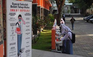 33 Sekolah di Kota Solo Mulai PTM Pekan Depan, Ini Datanya