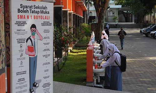 33 Sekolah di Kota Solo Mulai PTM Pekan Depan, Ini Datanya