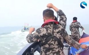 Kapal Berbendera Malaysia Ditangkap di Selat Malaka