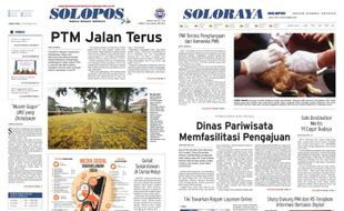 Solopos Hari Ini: PTM Jalan Terus, Dalang Mengamen Menjemput Rezeki