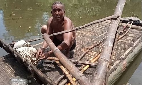 Ngeri! Penambang Pasir Sragen Kerap Temukan Tengkorak Manusia di Bengawan Solo