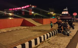 PJU Kembali Dinyalakan, Alun-Alun Wonogiri Terang Benderang