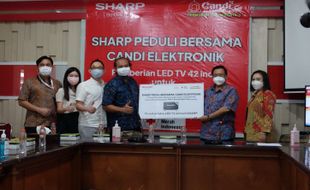 Sharp Dukung PMI dan Rumah Sakit Terapkan Informasi Berbasis Digital