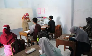 Berbulan-Bulan Nunggu, Siswa SLB-B YAAT Klaten Senang Bisa Sekolah Tatap Muka