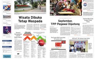 Solopos Hari Ini: Wisata Dibuka Tetap Waspada