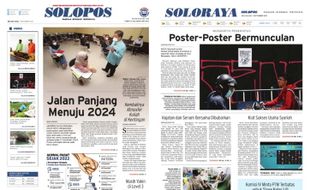 Solopos Hari Ini: Jalan Panjang Menuju 2024