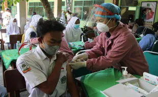 Ribuan Pelajar SMP-SMA Klaten Divaksin Covid-19, Ini Jadwalnya