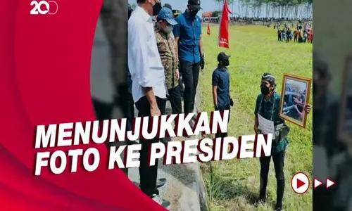 Viral, Video Warga Berlari ke Jokowi Berbuah Amplop Putih