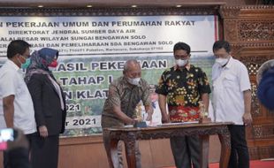 Perbaikan Irigasi Lewat Program P3-TGAI di 25 Desa di Klaten Rampung