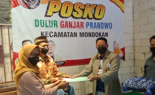 Sukarelawan Ganjar Pranowo Dirikan Posko di 2 Kecamatan di Sragen