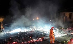 Kebakaran Sragen: 3 Rumah Warga Ludes