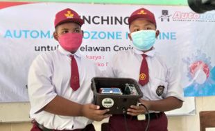 Mantul, 2 Siswa SD di Klaten Ciptakan Ozone Machine untuk Lawan Virus