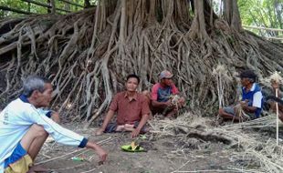 Ada Penunggu Berpakaian Hitam dan 3 Tokek Unik di Gua Mangkubumi Sragen