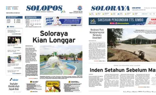 Solopos Hari Ini: Soloraya Kian Longgar, Inden Setahun Sebelum Masuk