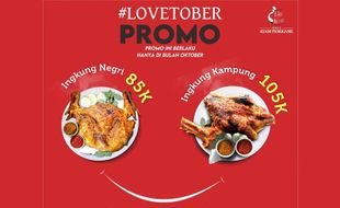 Lovetober, Cara Hemat Nikmati Ayam Panggang Khas Solo