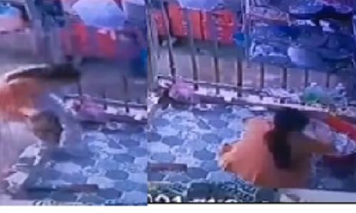 Kocak! Wanita Ini Nyamar Jadi Pencuci Piring Untuk Kelabui Polisi