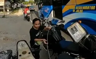 Viral Moge Berbagi Bensin di Jogja, Ternyata Segini Kapasitas Tangkinya