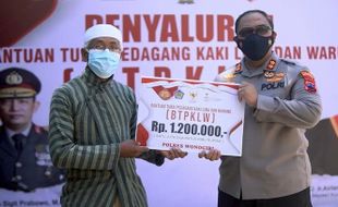 Asyik, 3.500 PKL dan Pemilik Warung Wonogiri Cairkan Bantuan Rp1,2 Juta