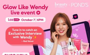 Pond's X Lazmall Persembahkan Glow Like Wendy Brand Day