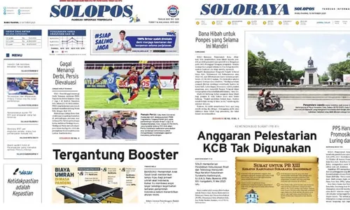 Solopos Hari Ini: Tergantung Booster, Anggaran Pelestarian KCB