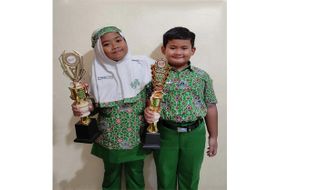 2 Siswa SD Muhammadiyah PK Harumkan Nama Solo di Ajang Internasional