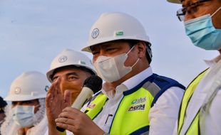 Tinjau Mandalika, Airlangga Yakin Event Balapan akan Gairahkan Ekonomi