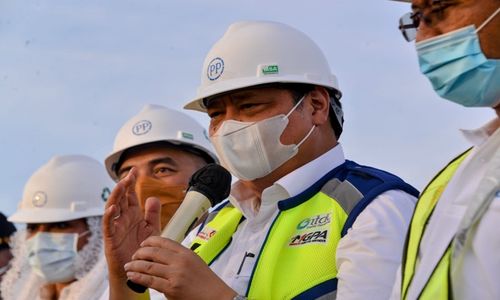 Tinjau Mandalika, Airlangga Yakin Event Balapan akan Gairahkan Ekonomi