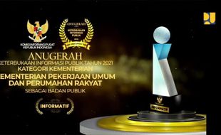 Raih Anugerah Badan Publik 2021, Ini Komitmen Kementerian PUPR