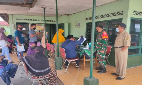 Kodim dan Polres Wonogiri Pastikan Bansos PKL dan Warung Tepat Sasaran