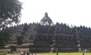 Cuti Bersama Hari Pertama, Borobudur Masih Belum Ramai