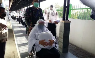 1.249 Peserta Ikuti Tes SKD CPNS Sragen di Gondarengjo Karanganyar