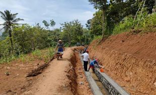 Terbanyak, 38 Desa di Wonogiri Dapat Bantuan Proyek Saluran Irigasi