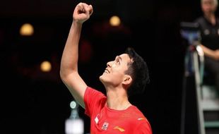 Korea Open 2022: Jonatan Christie ke Final, Rinov/Mentari Gagal